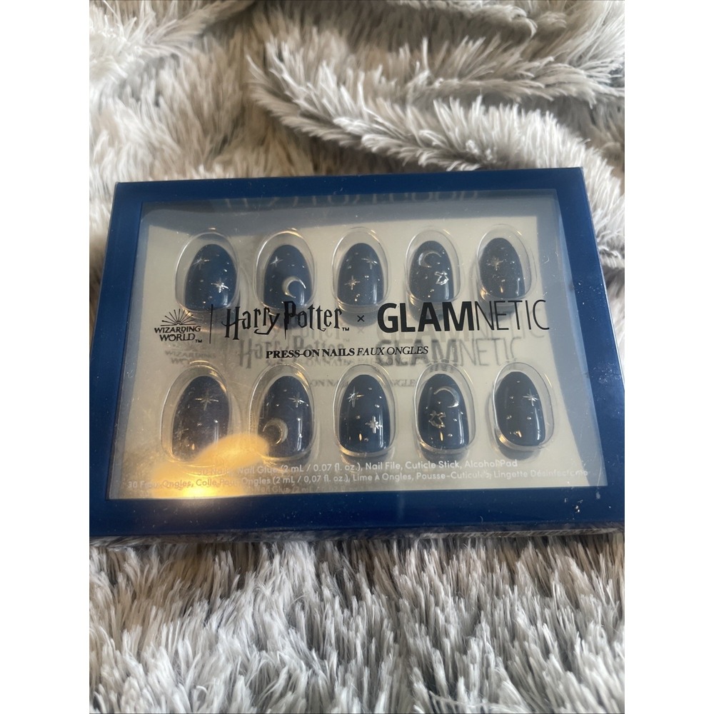 Harry Potter x Glamnetic Luna Lovegood Short  Press on Nail 30 Nails NEW Witchy